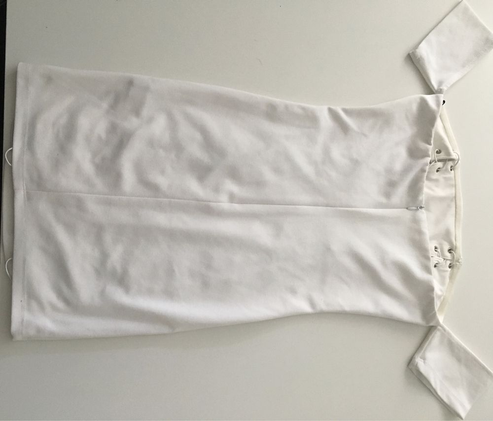 Sexy sukienka biała seksowna mini emo pastel goth
