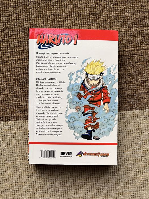 Pack maga naruto vol 1,2,3