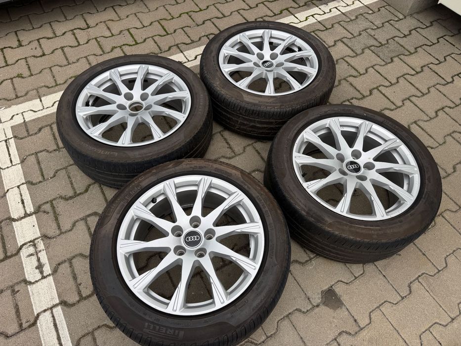 FELGI 17 Alufelgi 5x112 ET38 opony lato 225/50/17 AUDI A4 B8 B9 A5 A6