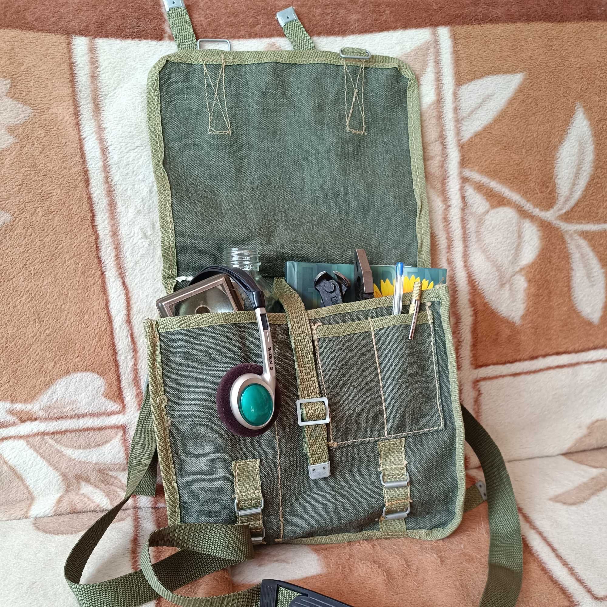 Wojskowa torba na ramię mocna biwak survival wędrówki PRL