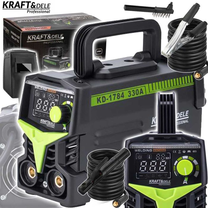 KRAFT&DELE Spawarka Inwertorowa 330a Mma Tig Lift Vrd 230v/50hz KD1784