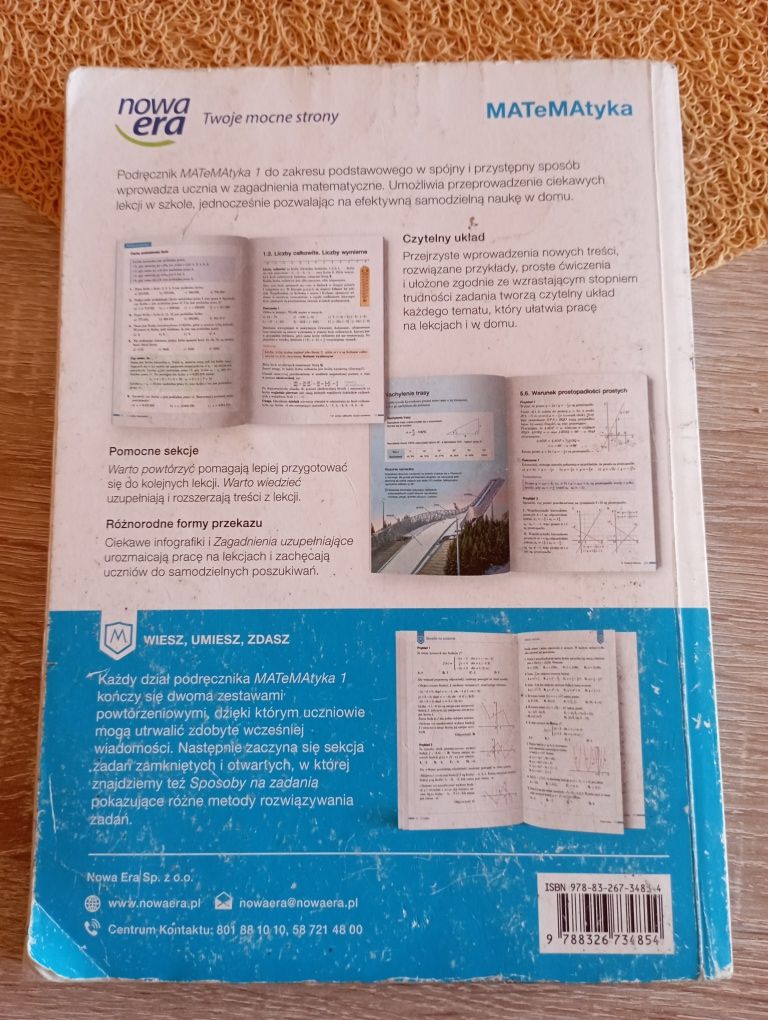 Podręcznik do klasy 1 matematyka zakres podstawowy
