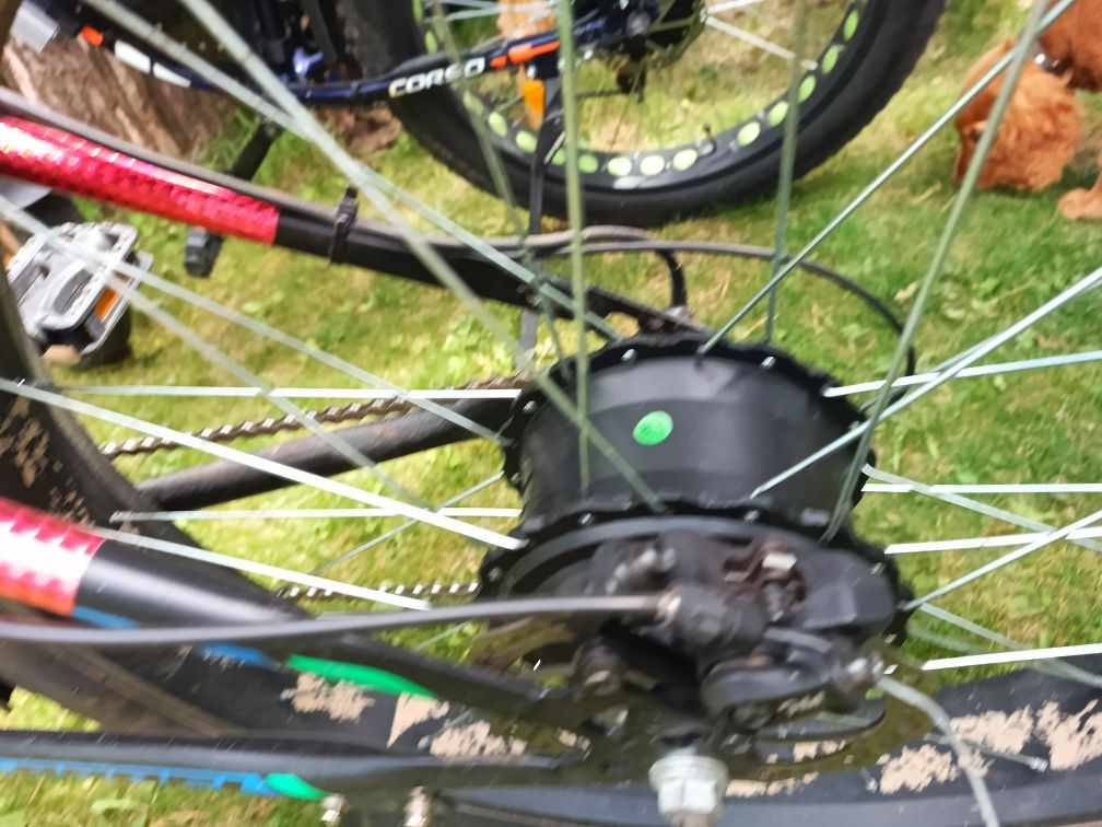 Редукторне мотор колесо 1200w Fat bike ВОЛЬТА