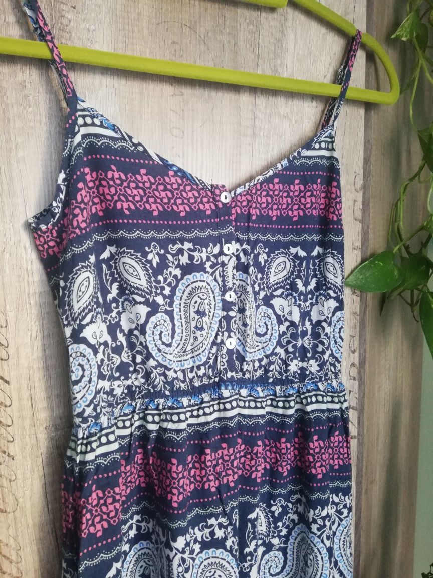 Sukienka długa maxi boho na lato