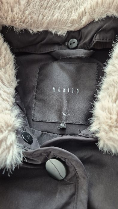 Kurtka płaszcz zimowy mohito pikowana xxs 32