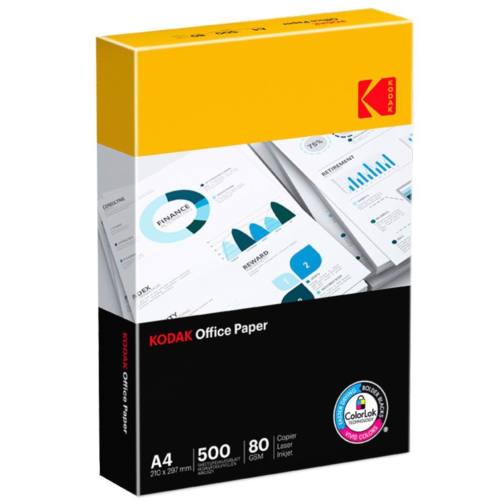 Papier ksero A4 do drukarki 1ryza 500kartek Kodak