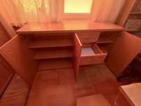 Komoda 4 szuflady + 2 szafki (jedna podwójna) z półkami