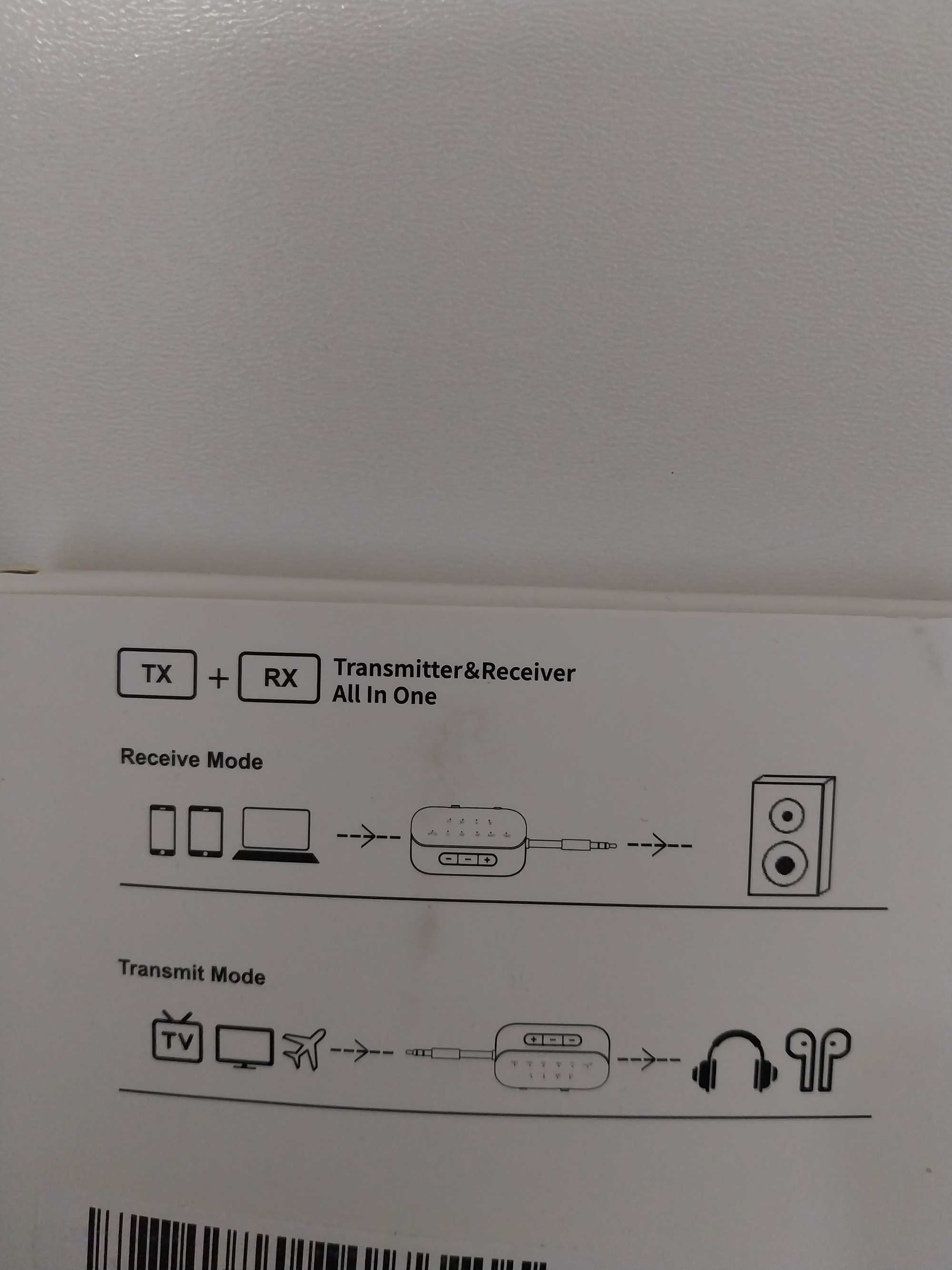 Adapter transmiter bluetooth Sonru 3,5 MM AUX PRZENOŚNY