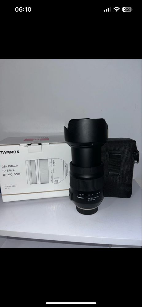 Tamron 35-150 mm f/2.8-4 - nikon obiektyw