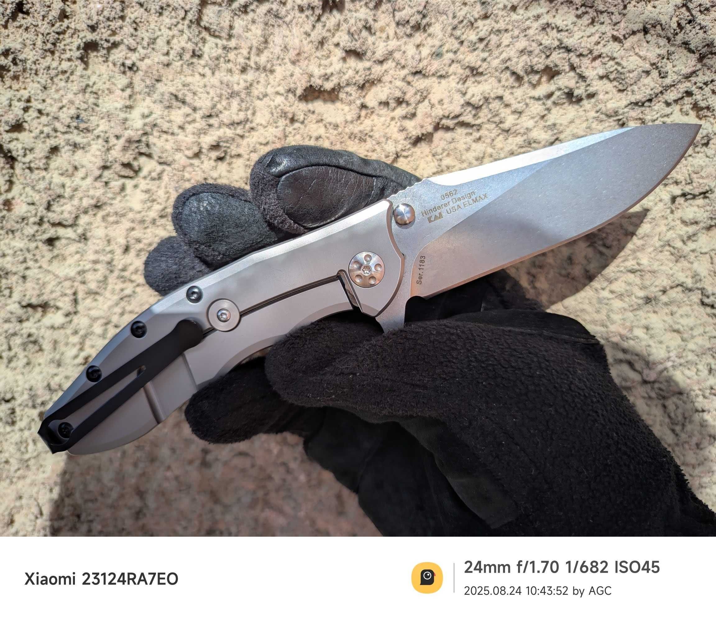 Ніж Zero Tolerance ZT 0566 і ZT 0562 Hinderer Slicer G10 9Cr18MoV