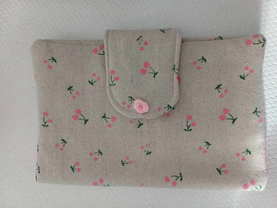 Capa para livro feita à mão