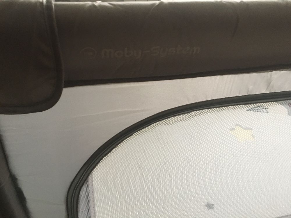 Duży kojec dla dzieci Moby System 200x140