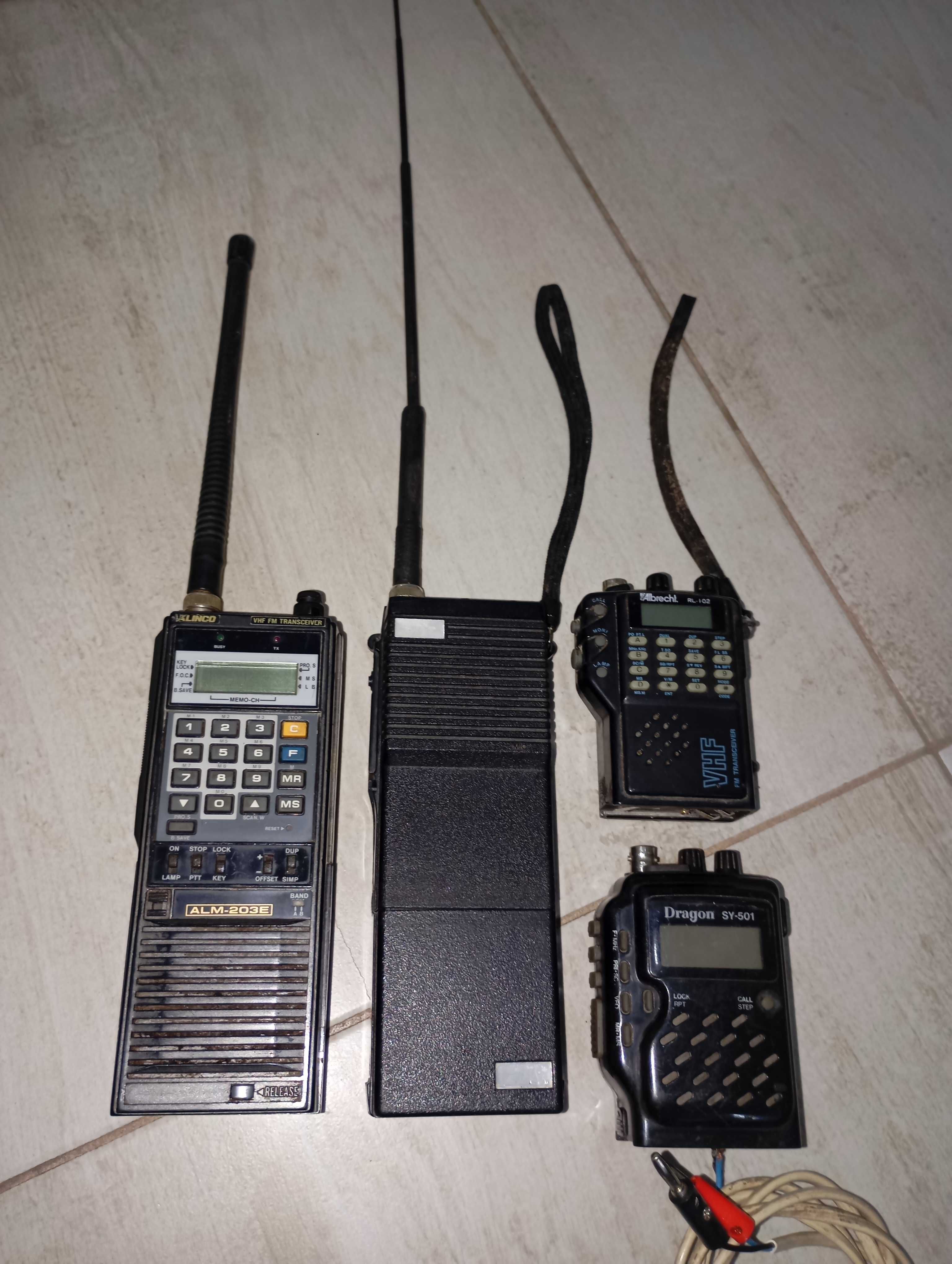Krótkofalówki, radiotelefony Alinco,Onwa, Dragon, Albrecht.