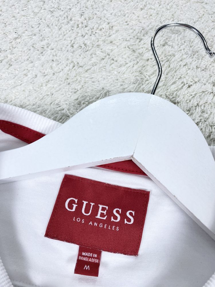 Белоснежный свитшот Guess big logo