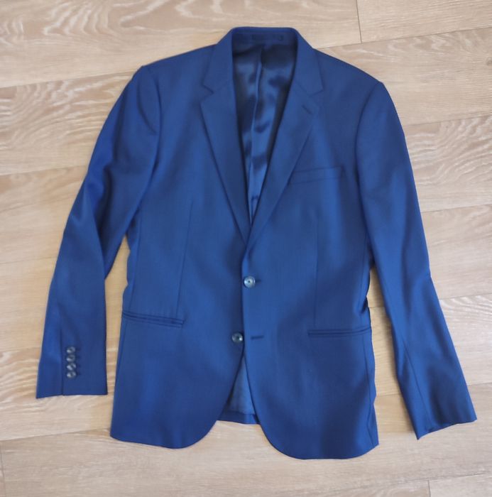 Мужской синий пиджак Reiss