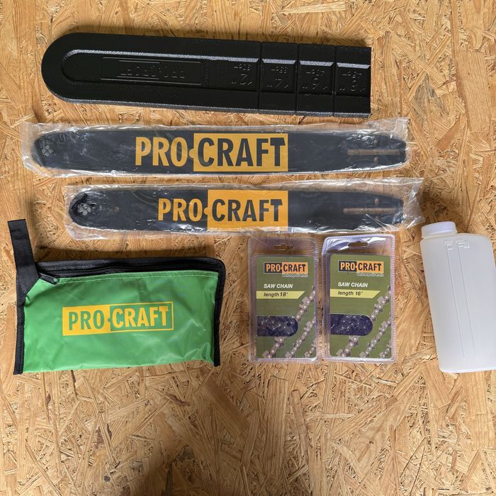 Бензопила Procraft K450 52 см³ напівпрофесійна