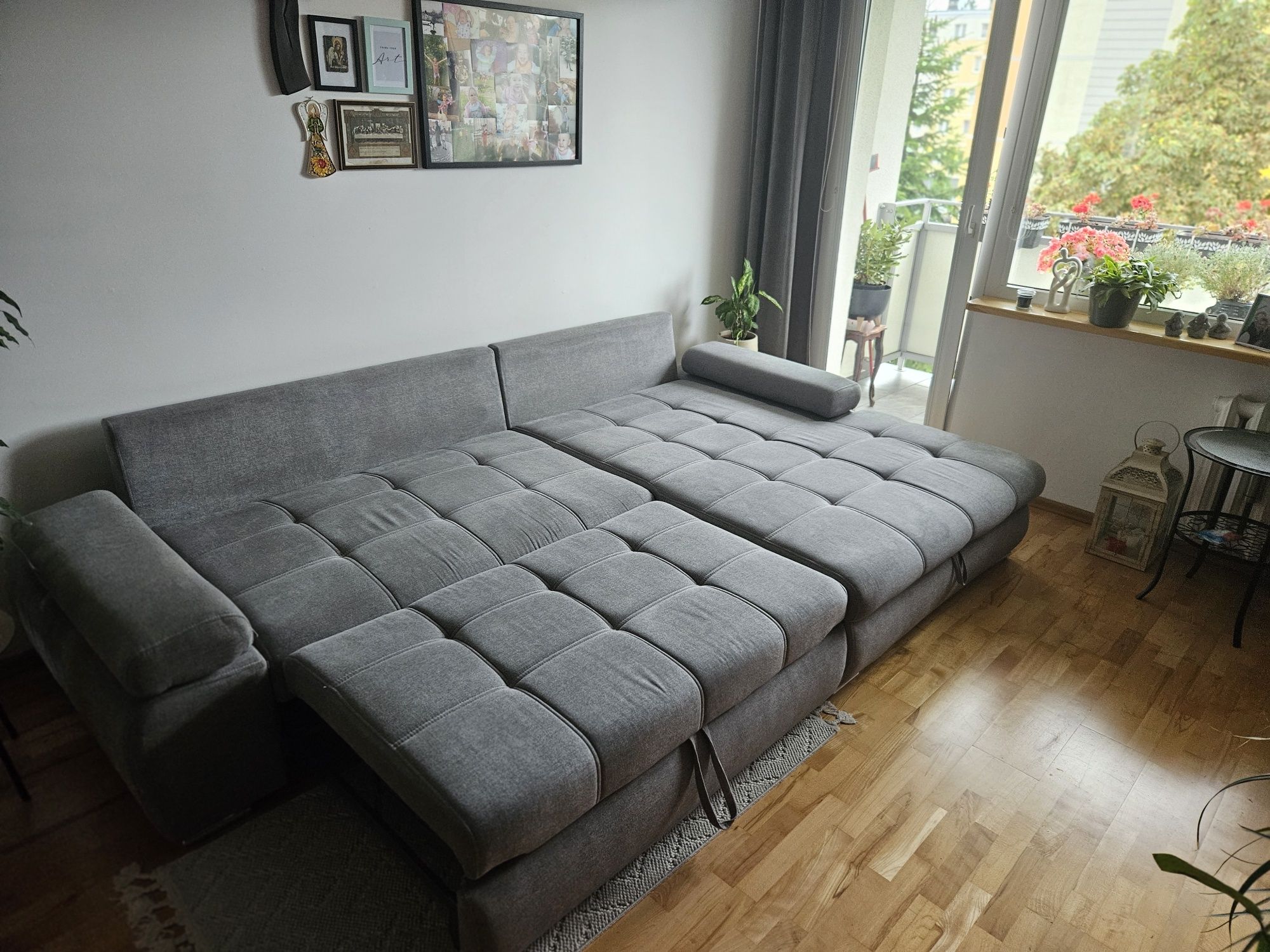 Narożnik z funkcją spania