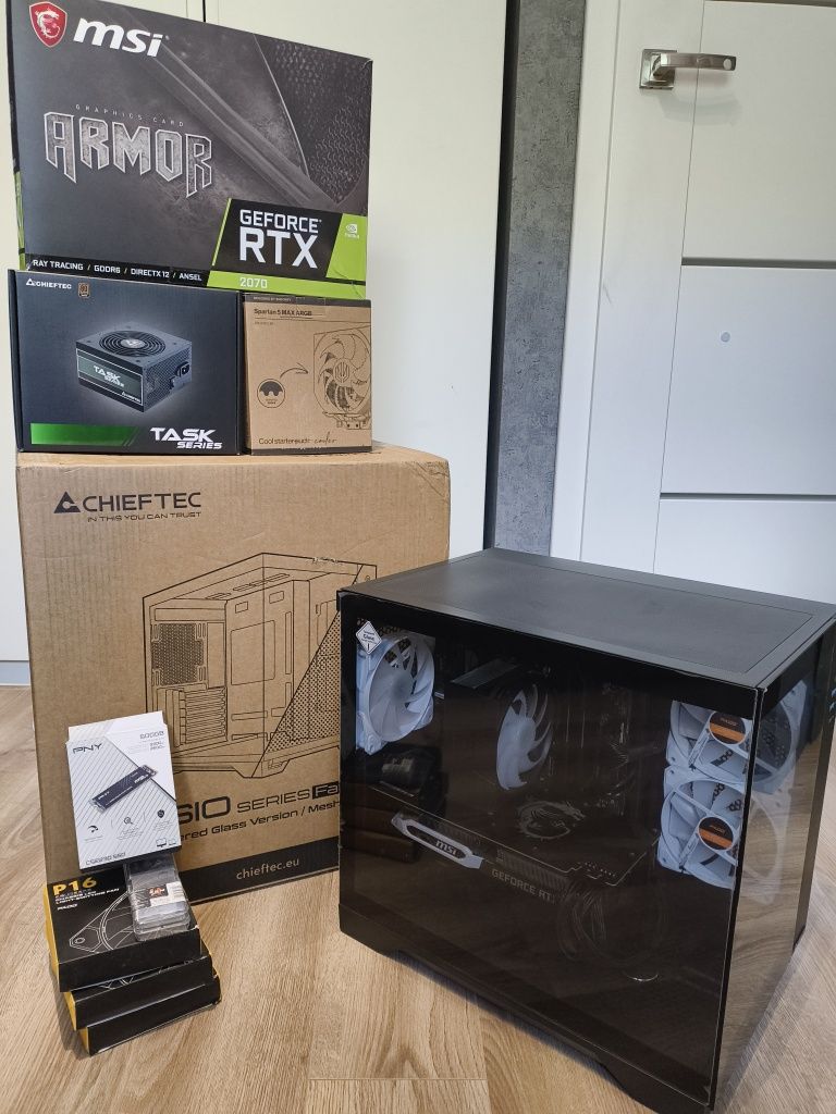 OKAZJA!!! Tani komputer do gier I5 RTX2070 16gb ram Dysk m.2 SSD 512gb