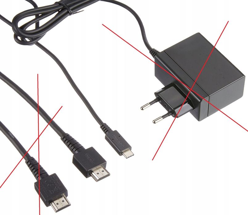 Nintendo Switch Dock Set Stacja Dokująca HDMI USB Zestaw Kompatybilny