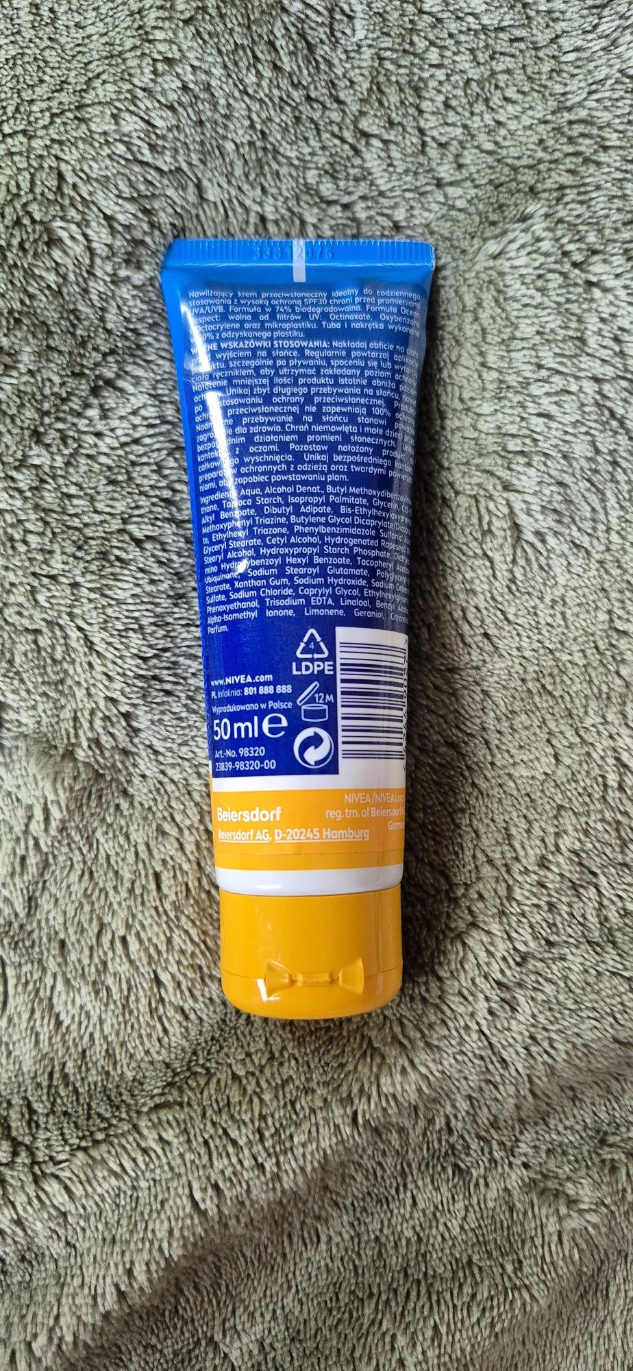 Lekki krem do twarzy Nivea SPF30