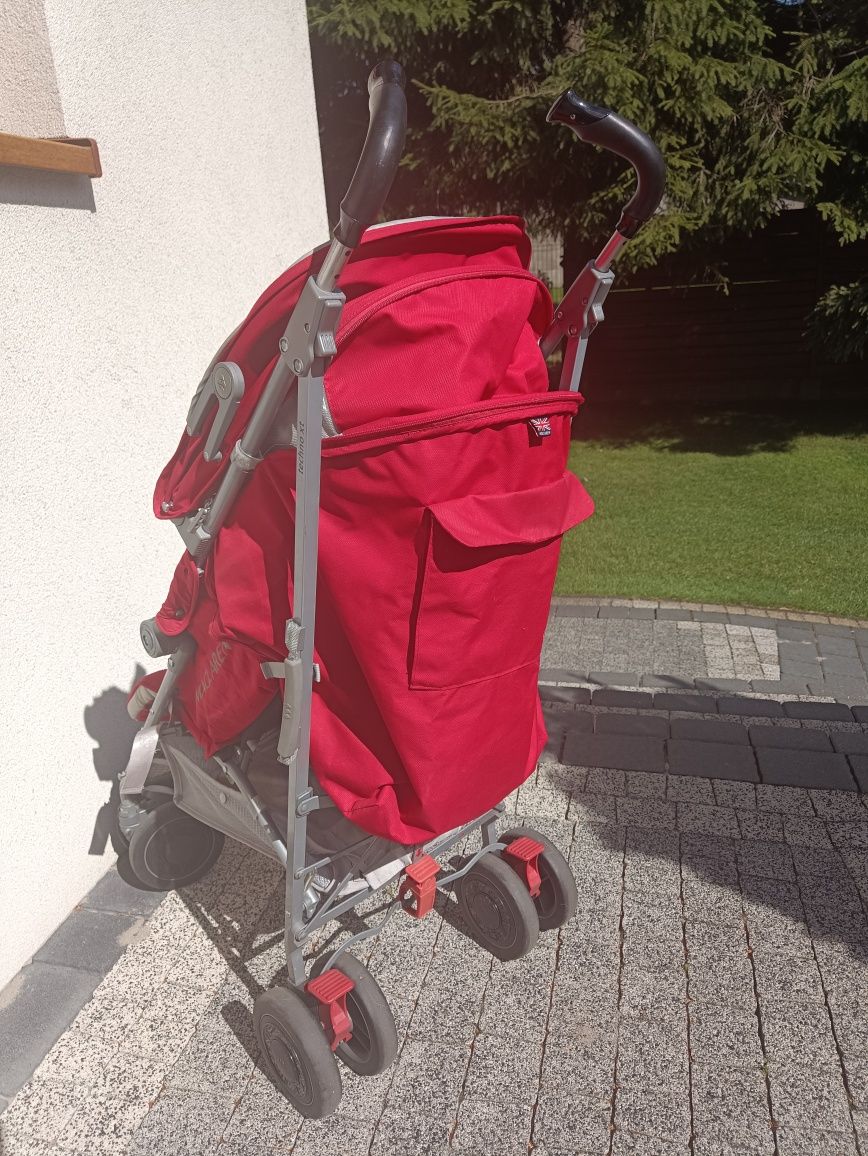 Wózek spacerowy Maclaren technoxt Czerwony