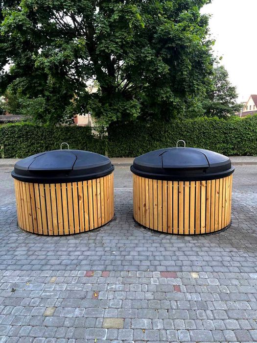 Напівпідземний контейнер для відходів, 5000 л