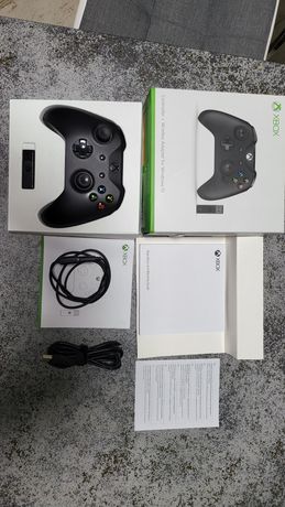 Геймпад Microsoft Xbox One Wireless Controller Black + Wireless Adap