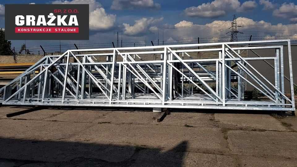 Brama przesuwna samonośna 5,00 m OCYNKOWANA