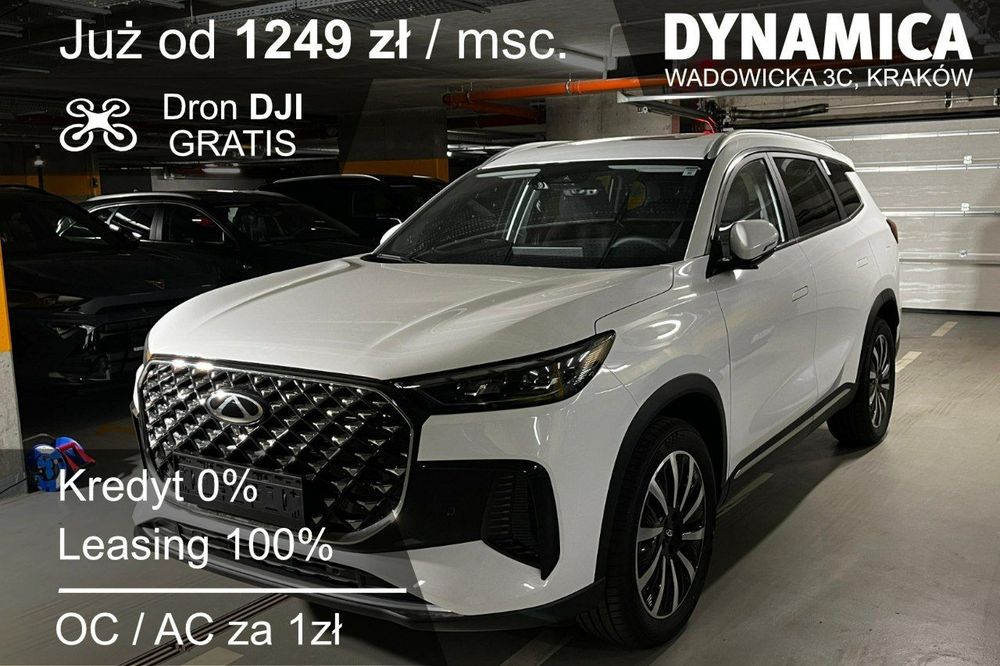 Chery Tiggo 8 PRESTIGE - 279KM - 1.5 T-GDI - Rocznik 2025