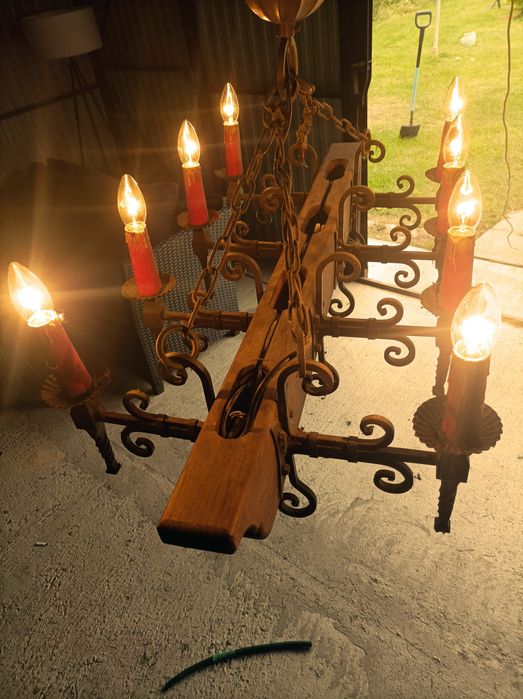 Żyrandol monumentalny Świecznik