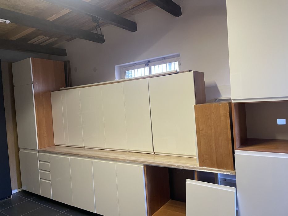 Meble kuchenne biały połysk , dowoz