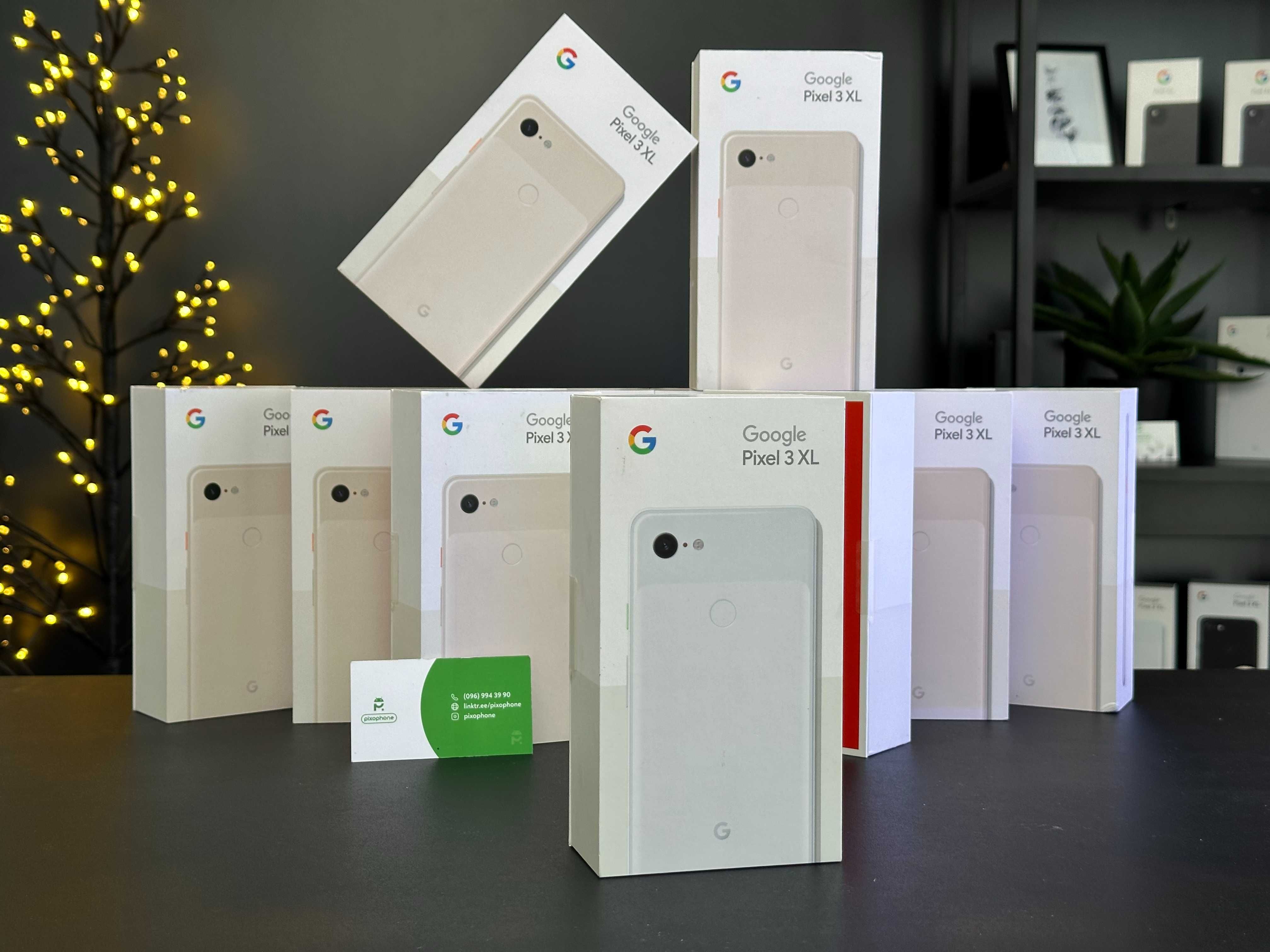 NEW Google Pixel 3 XL 4/128GB Pink/ White/Black Neverlock Гарантія