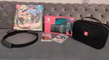 Gra Nintendo Switch konsola+RingFit+gry+etiu