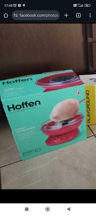 Maszynka do waty cukrowej