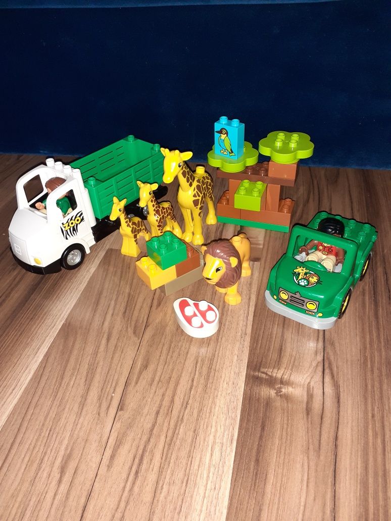 Lego Duplo Safari 10802 i 6172 GRATIS 2 żyrafy