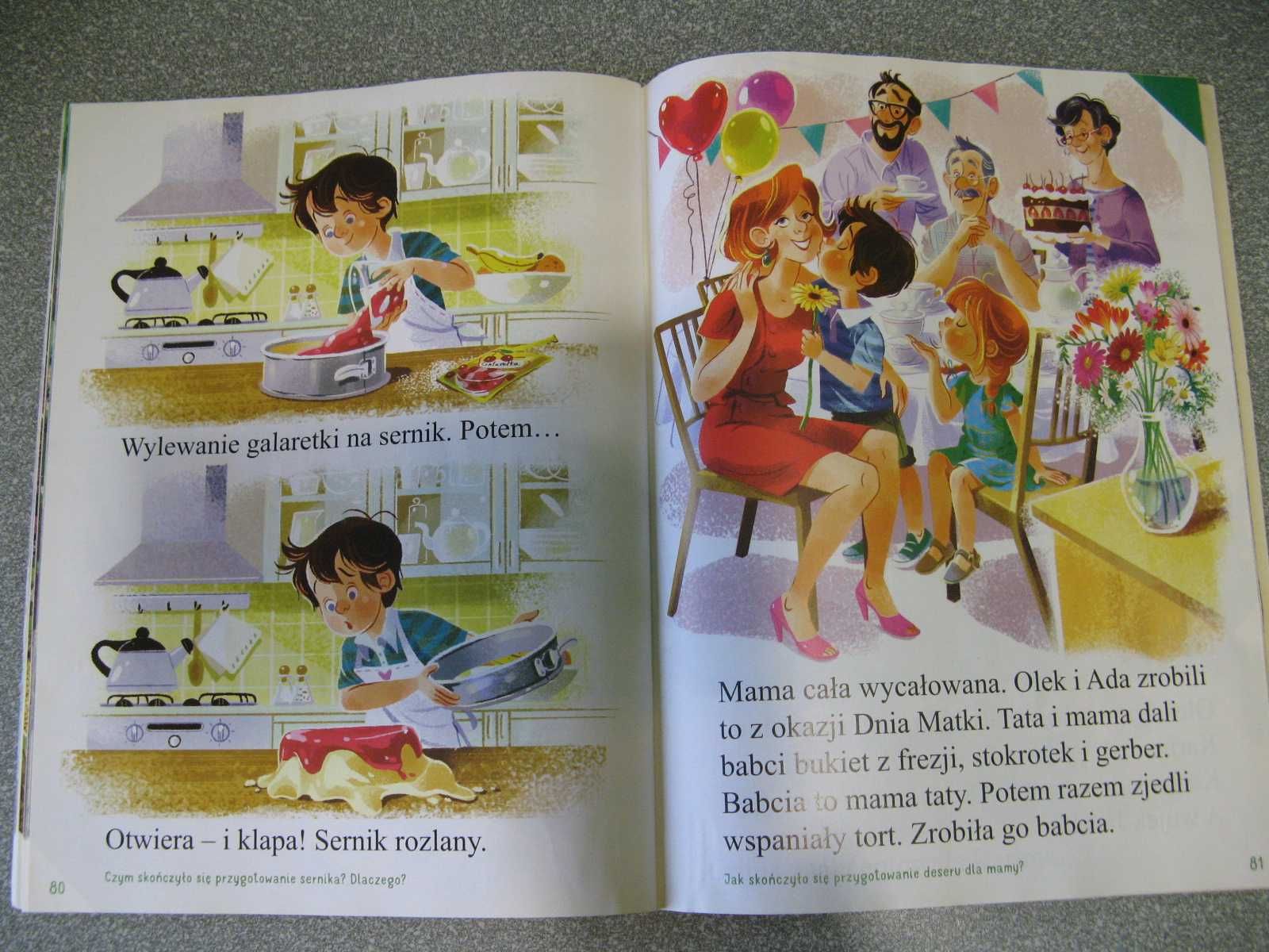 Dla dzieci Olek i Ada na szlaku przygód książka podręcznik poziom B+