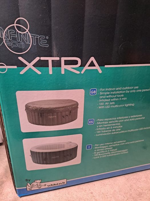 Infinite spa sistema banheira hidromassajem xtra 800 redondo NOVO