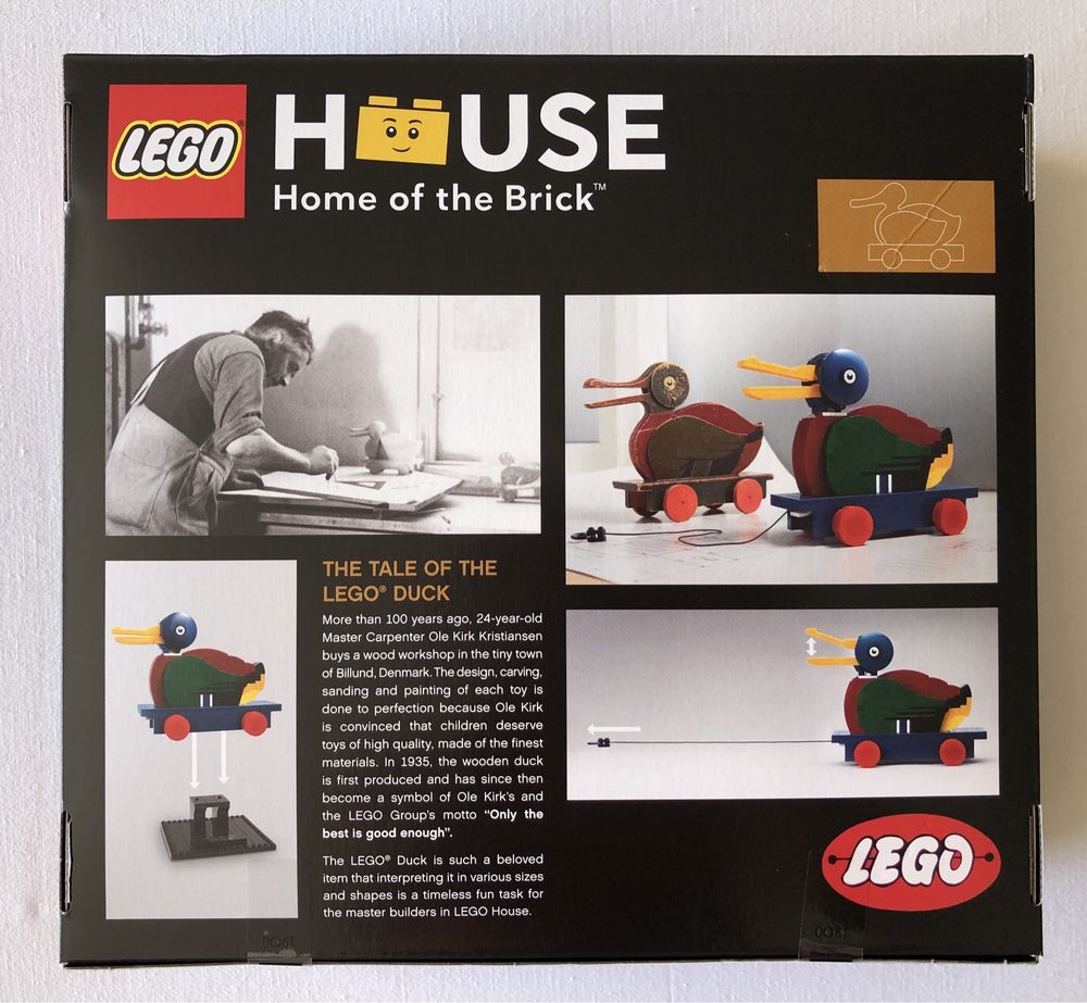 Lego 40501 The Wooden Duck Edição Limitada