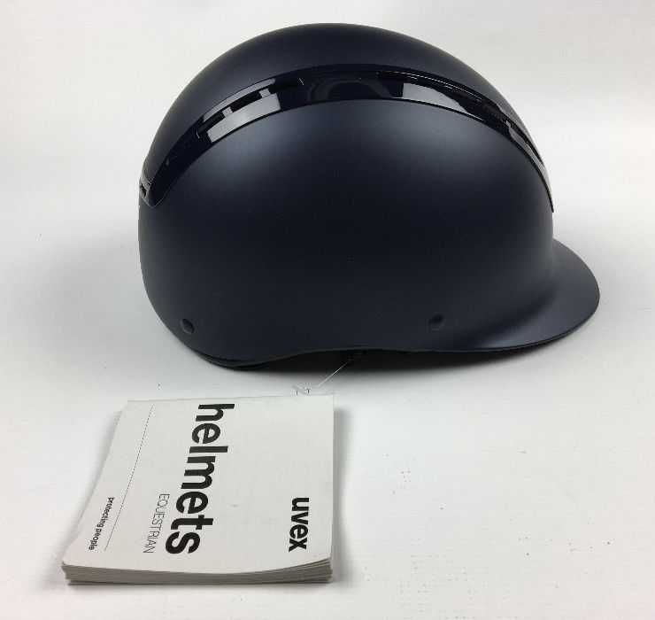 UVEX Suxxeed Active blue kask jeździecki M-L 57-59