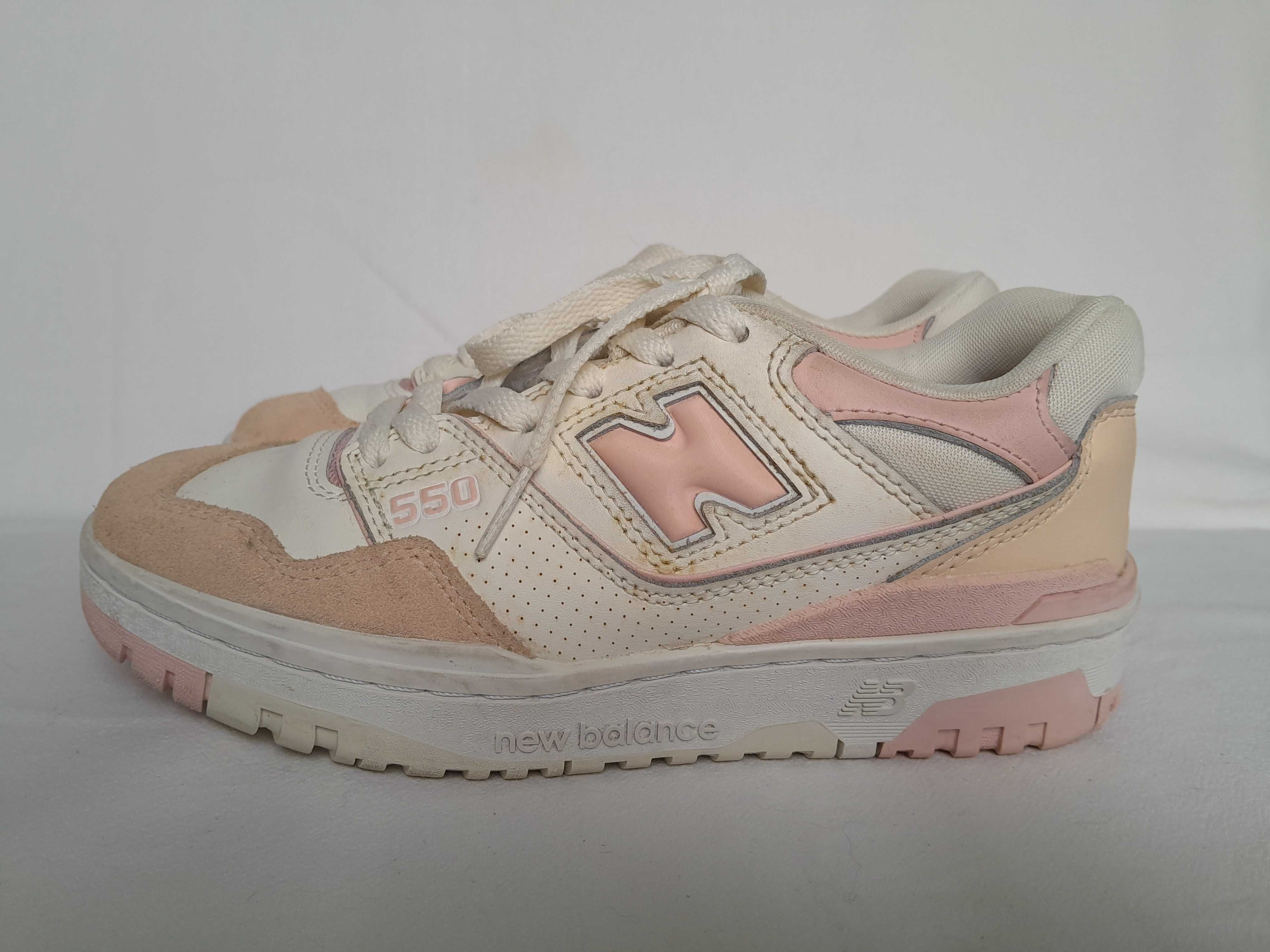 Sprzedam buty New Balance 550 White Pink.