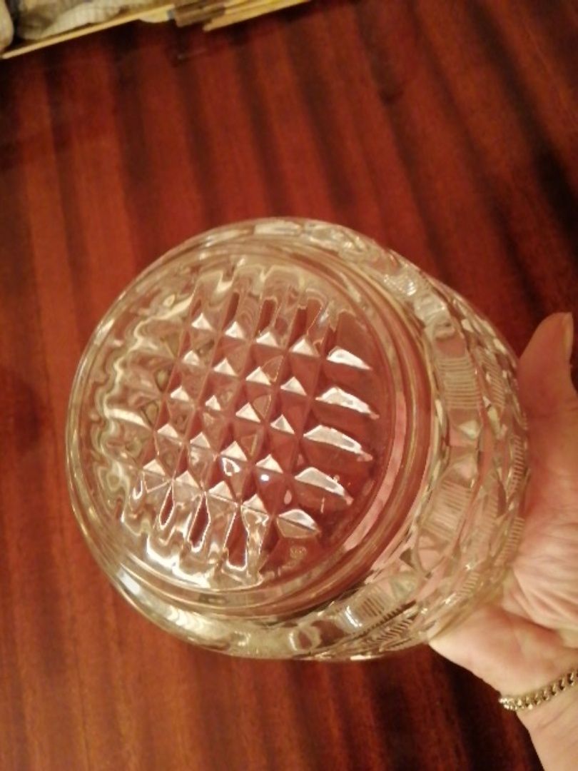 Новый чешский хрусталь ваза салатница конфетница фруктовница