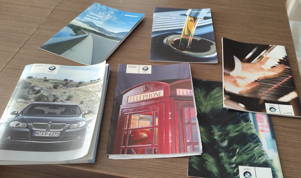 Książka serwisowa BMW 318 d,320