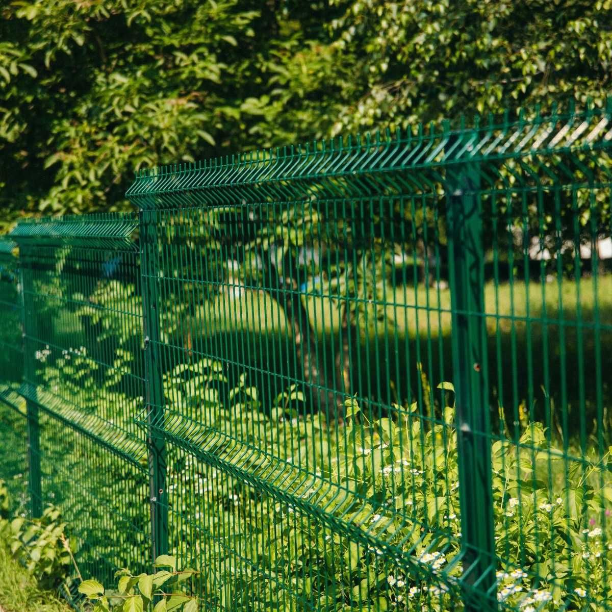 Секційна огорожа. Сітка секційна 3D. Секційний паркан. Доставка.