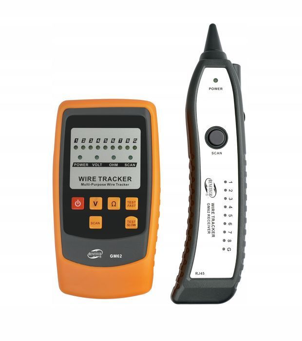 Szukacz Par Przewodów Tester Sieci Kabli Lan Gm62