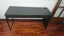 Secretaria Micke 142x50 cm Preto