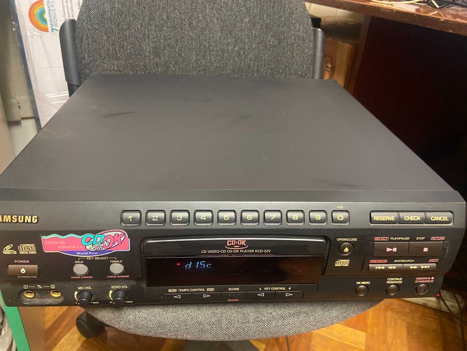 DVD  плеер  проигрыватель CD  Samsung KCD-22V