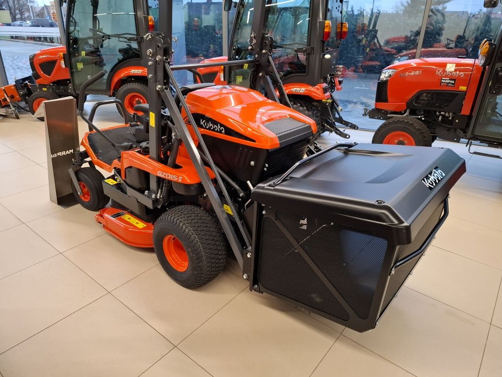KUBOTA GZD15-IIHD Kosiarka, Promocja RATY 0%, FV kosz górny wysyp