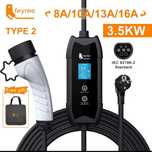 Зарядка‼️Feyree 16А Type1 / Type2 / переходник для электромобиля Tesla