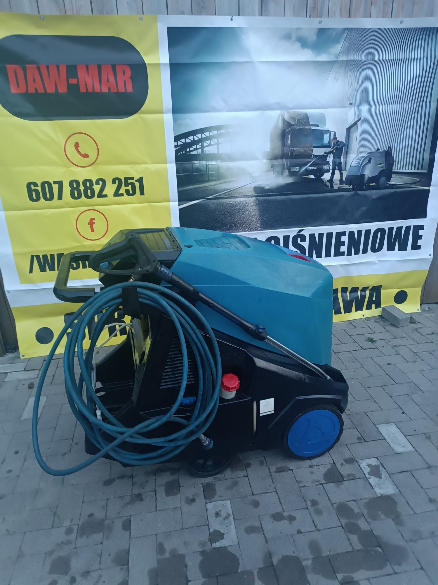 Myjka ciśnieniowa nilfisk alto NH 6 gorąca woda