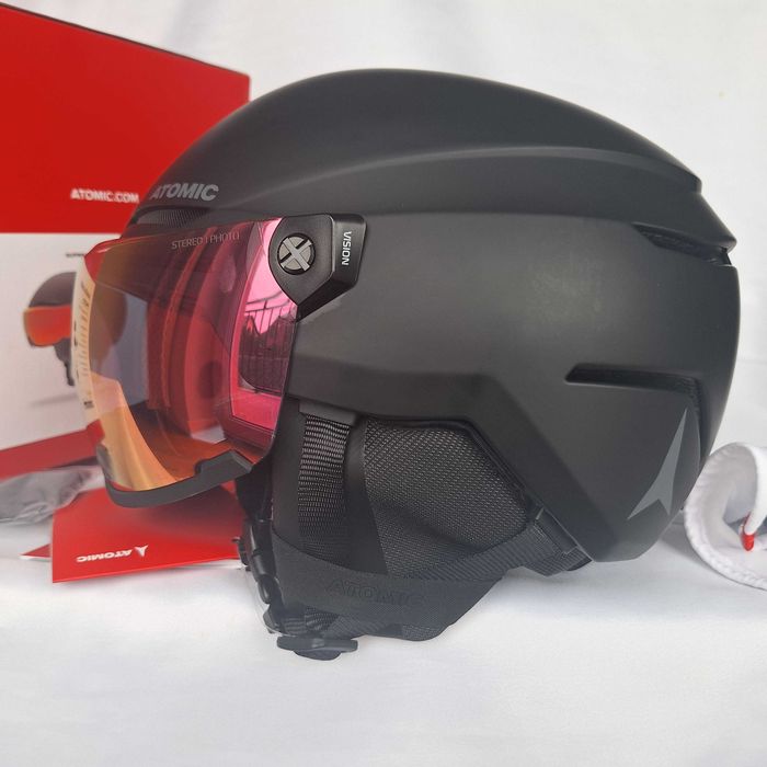 Kask narciarski Atomic Savor Visor Photo Black M 55-59cm S1-3